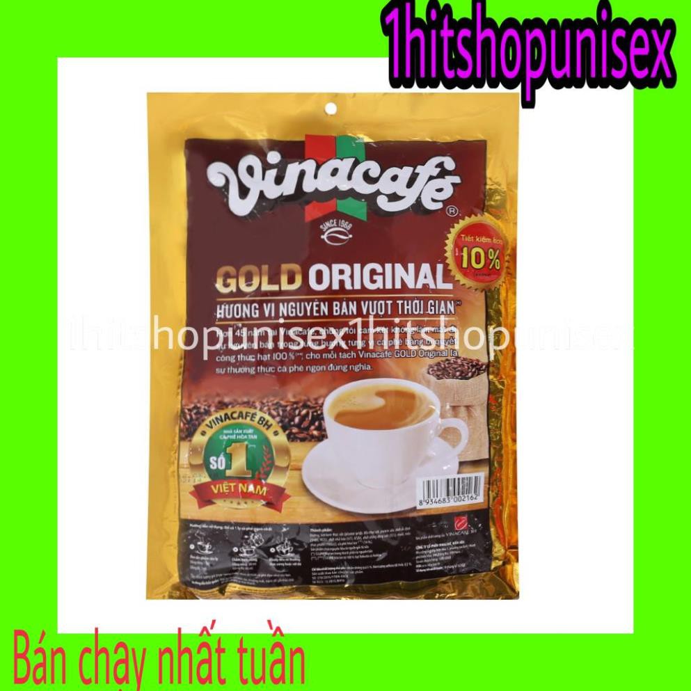 Cà Phê Hòa Tan Vinacafe 3in1 Gold Bịch 40 Gói 20G