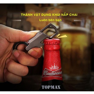 MÓC KHÓA THÁI LAN KHUI BIA VÀ CÓ ĐÈN PIN SIÊU SÁNG SIU BỀN