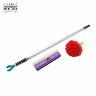 CÂY QUÉT TRẦN NHÀ ĐA NĂNG 3M NHÔM - INOX