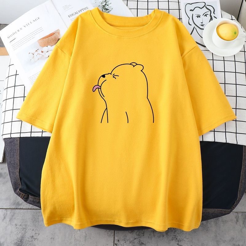 Áo 3D gấu lè lưỡi HT11