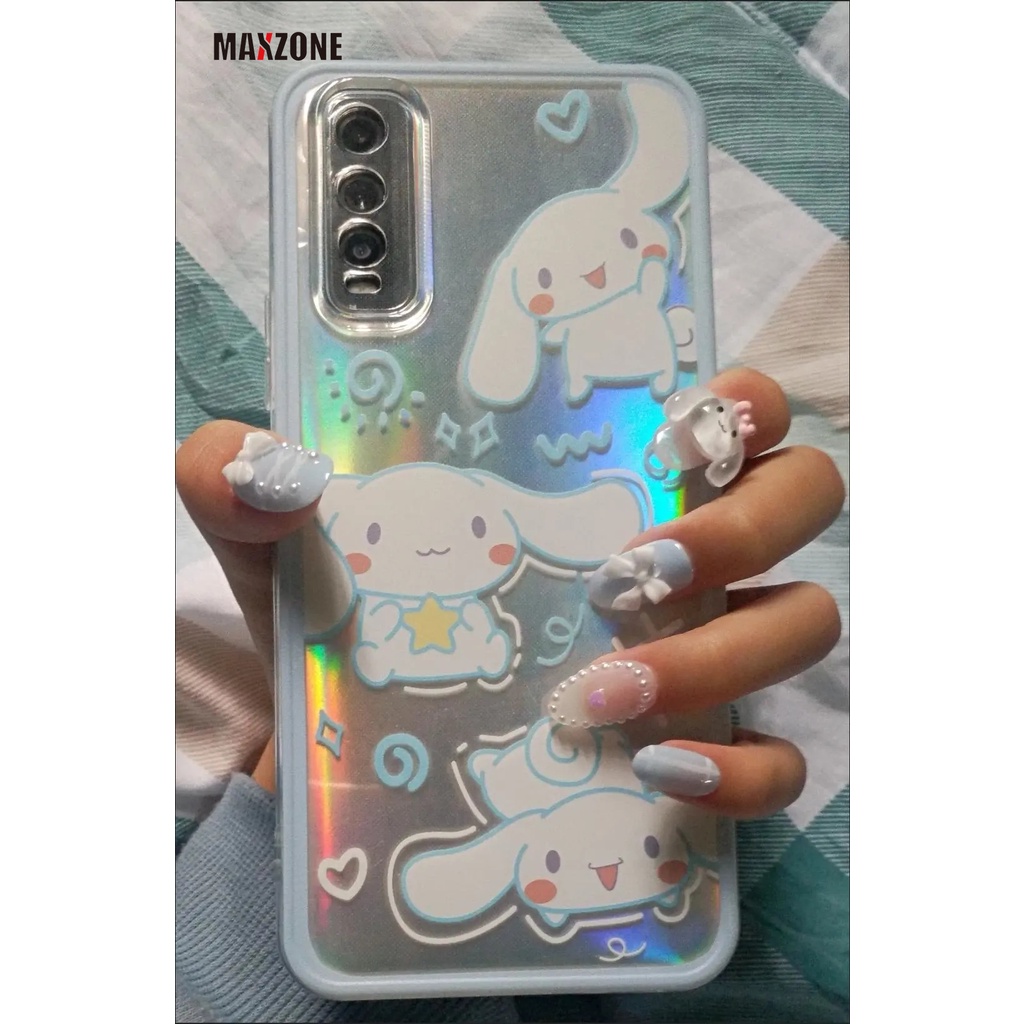 SANRIO Sticker Dán Móng Tay Hình Búp Bê Hoạt Hình 3D Dễ Thương