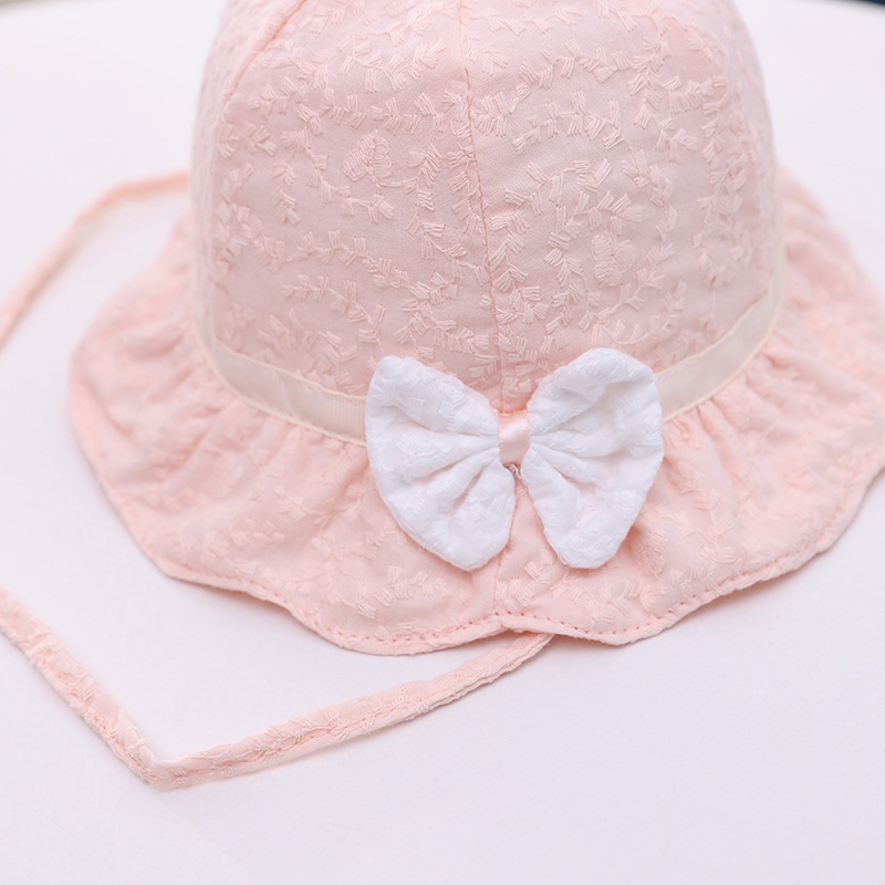 Nón Vành Tròn Thời Trang Dành Cho Bé Gái 1-3 Tuổi