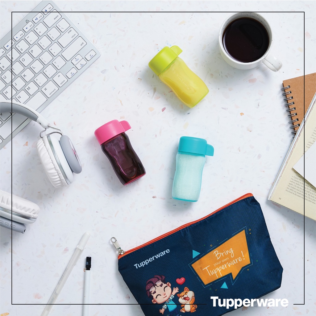 Bình nước Tupperware Eco Bottle 90ml - Màu ngẫu nhiên