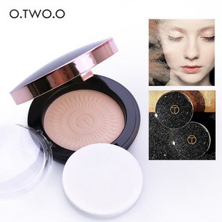 O.TWO.O Phấn nén kiềm dầu hỗ trợ che khuyết điểm chất lượng cao