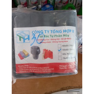 túi rác 1kg 3 cuộng loại trung 55×65