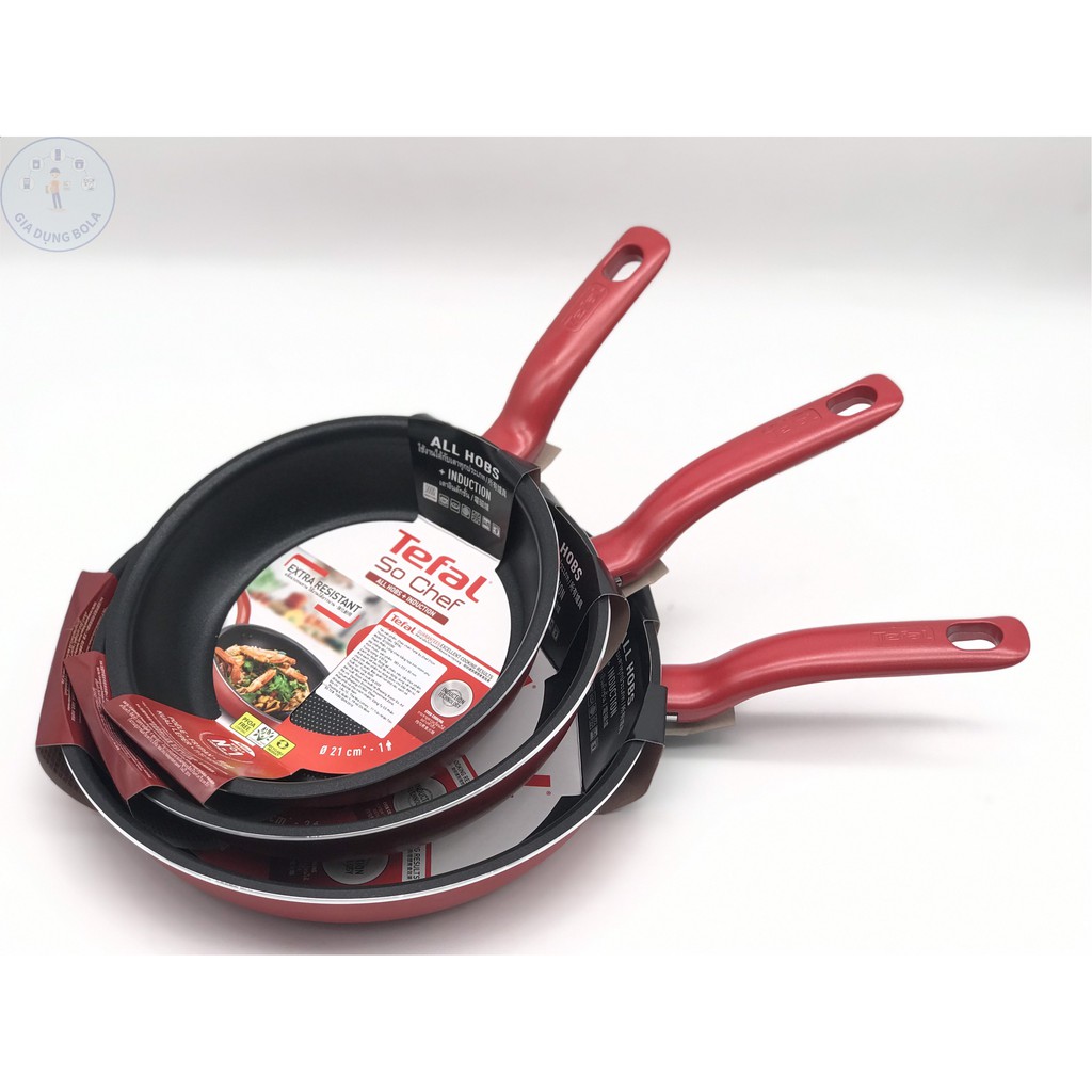 Chảo chiên Chống Dính Đáy Từ Tefal So Chef xuất xứ Pháp - Bảo Hành Chính Hãng 24 tháng