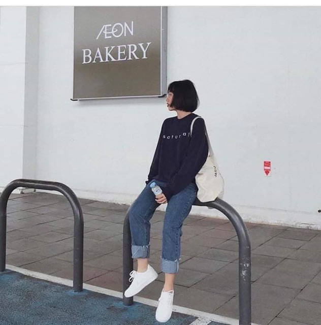 Quần ống rộng gấu gập (đậm/nhạt ảnh thật) | BigBuy360 - bigbuy360.vn