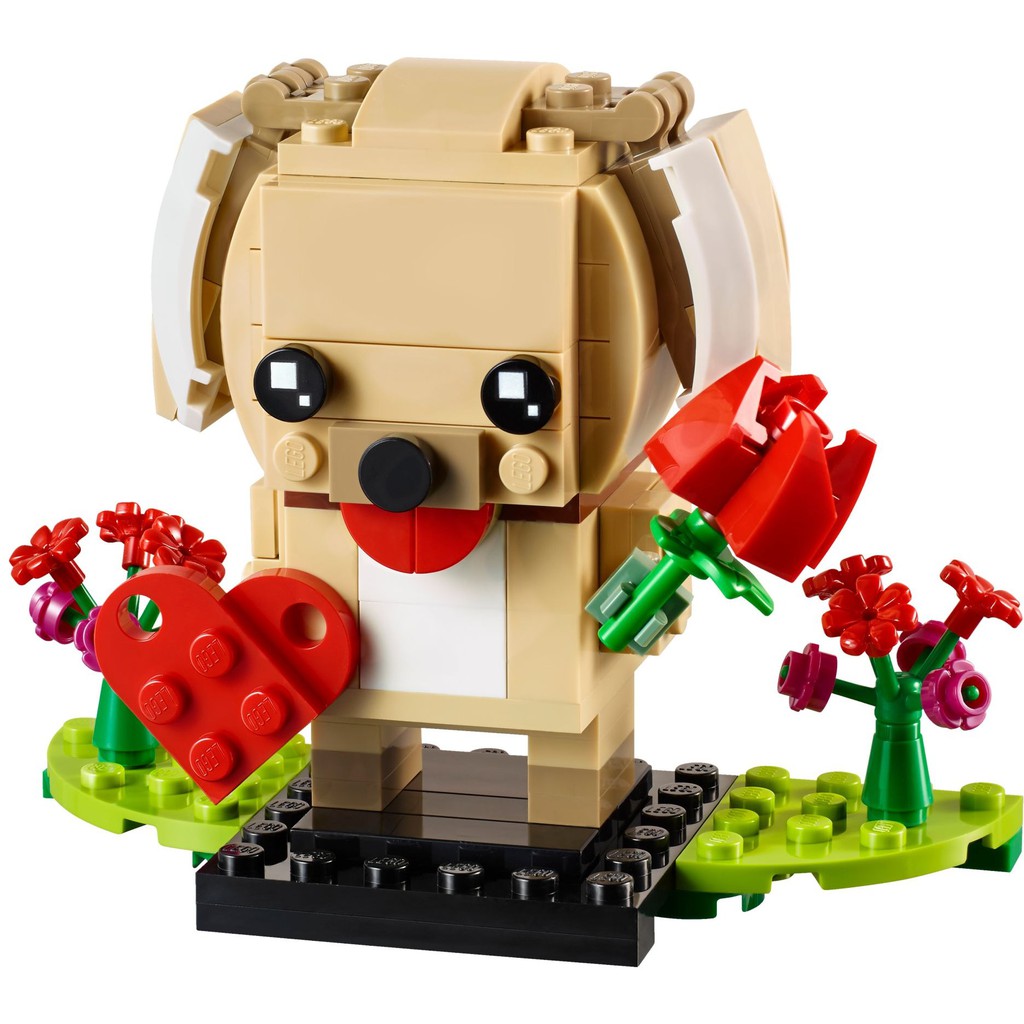 ❤ 40349 LEGO Valentine's Puppy - Chó con Puppy