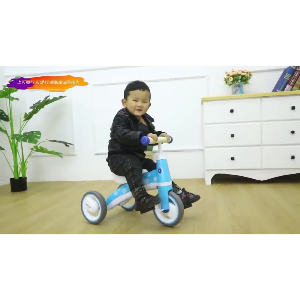 Xe chòi chân cho bé  từ 1-5 tuổi có bàn đạp, bản cao cấp Xizanbaybe