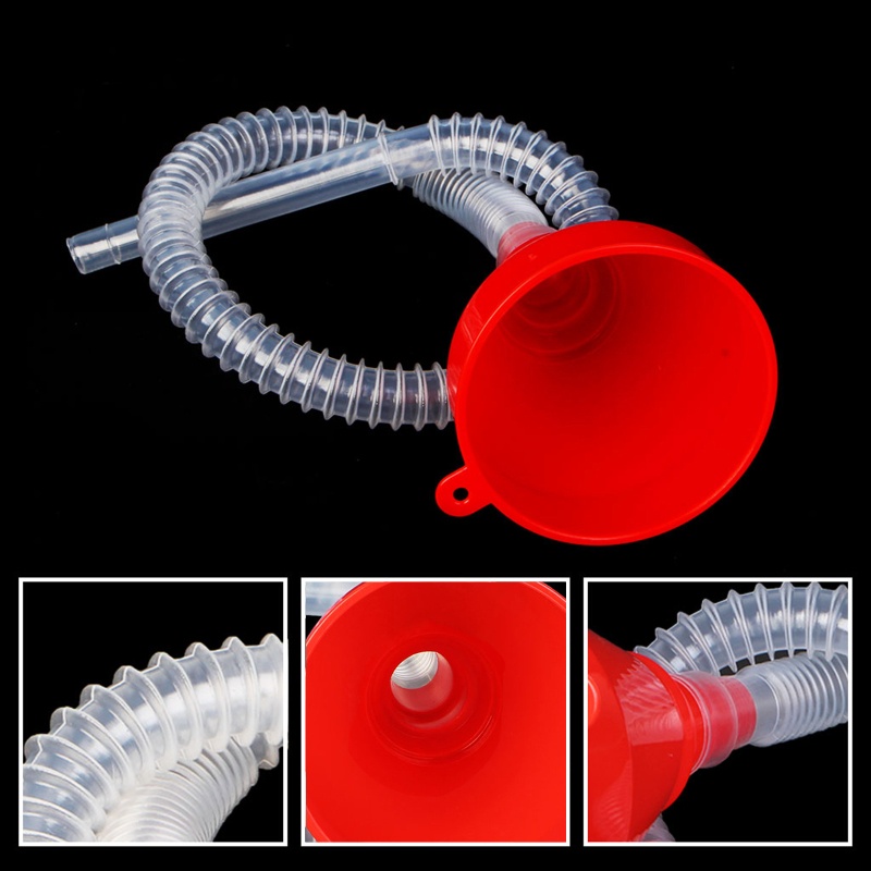 Phễu Đổ Nhiên Liệu Bằng Nhựa Mềm Thông Dụng Cho Xe Hơi / Xe Tải