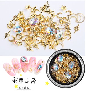 charm set charm trang trí nail charm đá