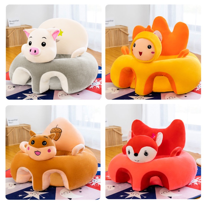 Vỏ Bọc Ghế Ngồi Hình Động Vật Dễ Thương Cho Bé Sơ Sinh