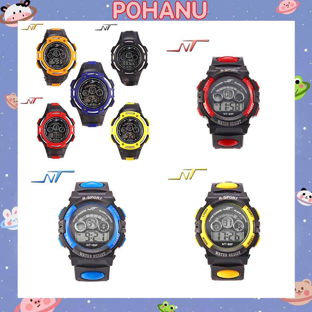 Đồng hồ điện tử Pohanu sports watch chống nước chống va Đập DH12