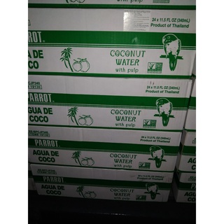 Thùng 24 lon 340ml nước dừa Parrot Thái Lan