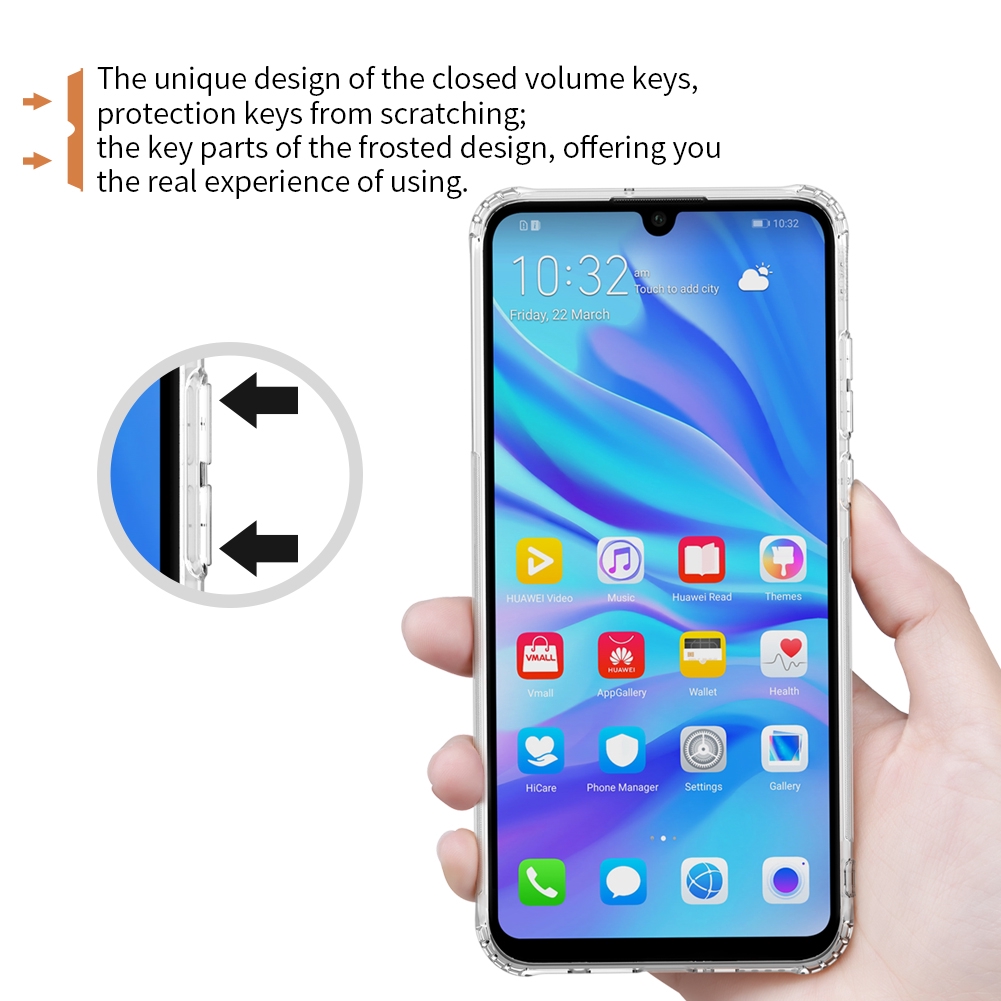 Ốp Điện Thoại NILLKIN TPU Trong Suốt Siêu Mỏng Sang Trọng Dành Cho Huawei P30 Lite/Nova 4e
