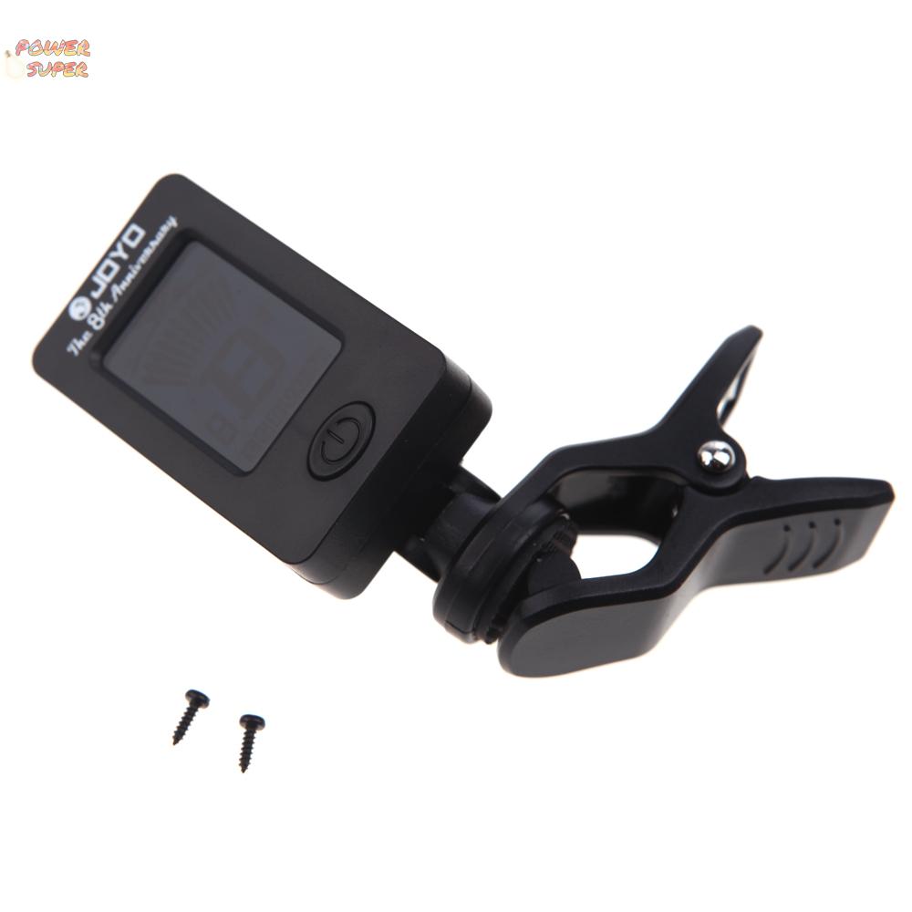 JOYO JT-01 Mini Digital LCD Clip-on Tuner for Chromatic Guitar Bass Violin Ukulele C Ukulele D