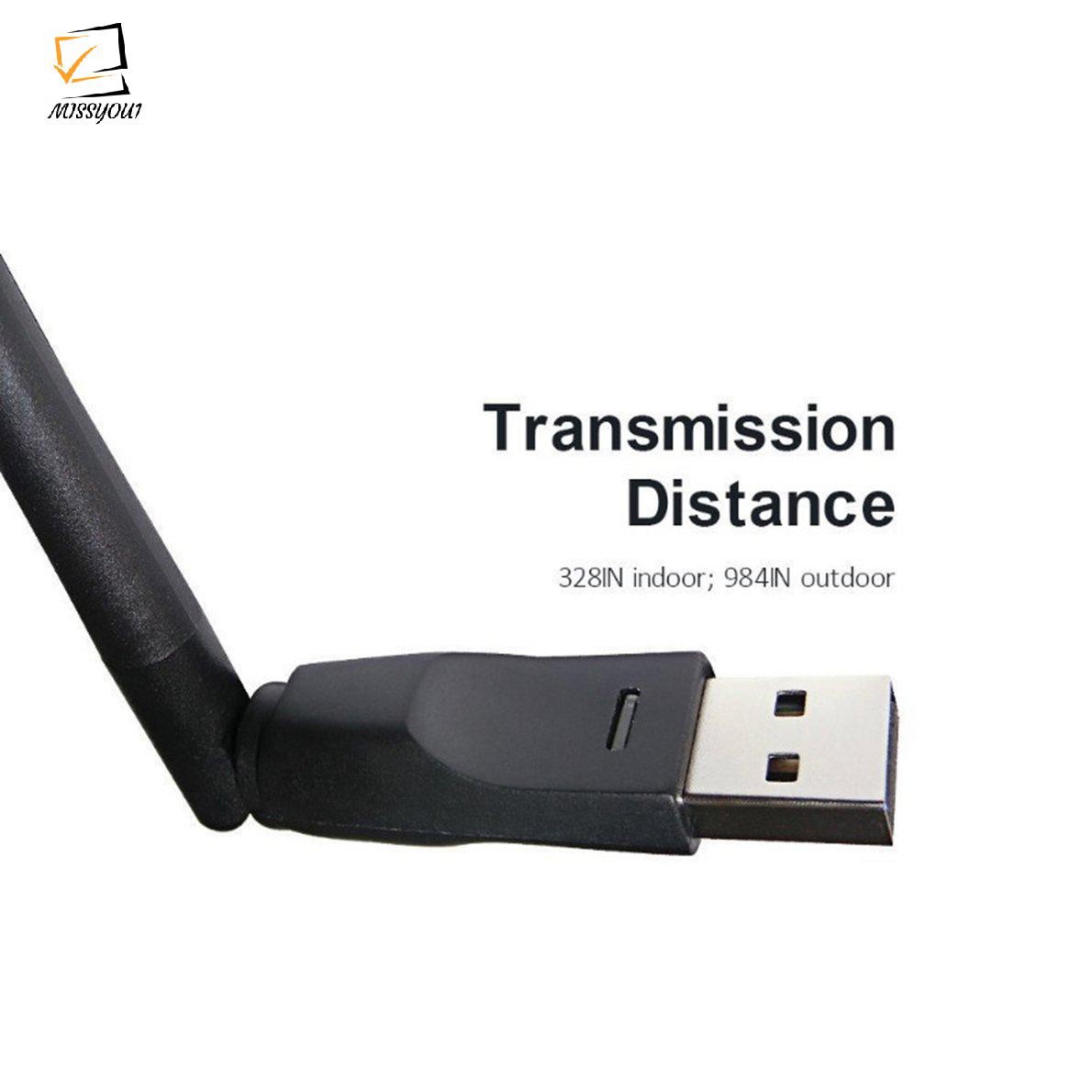 USB wifi- usb thu sóng wifi tốc độ cao 300Mbps bắt cực khỏe có ăn ten - BIG BANG VIỆT NAM