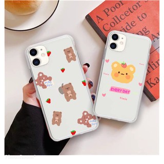 Ốp lưng hình Gấu cute viền trong chống ố 5/5s/6/6plus/6s/6splus/7/7plus/8/8plus/x/xs/11/12/pro/max