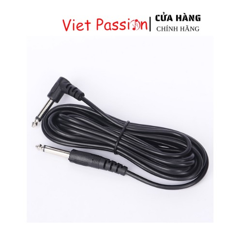 Dây line guitar kích âm thanh ra loa dài 3 mét và 5 mét dây kết nối jack cắm 6.5mm Viet Passion