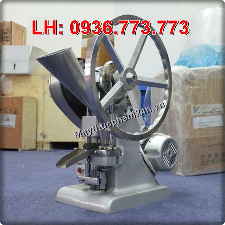 Máy dập viên thuốc đông y, máy dập viên nén 1 chày 1.5T