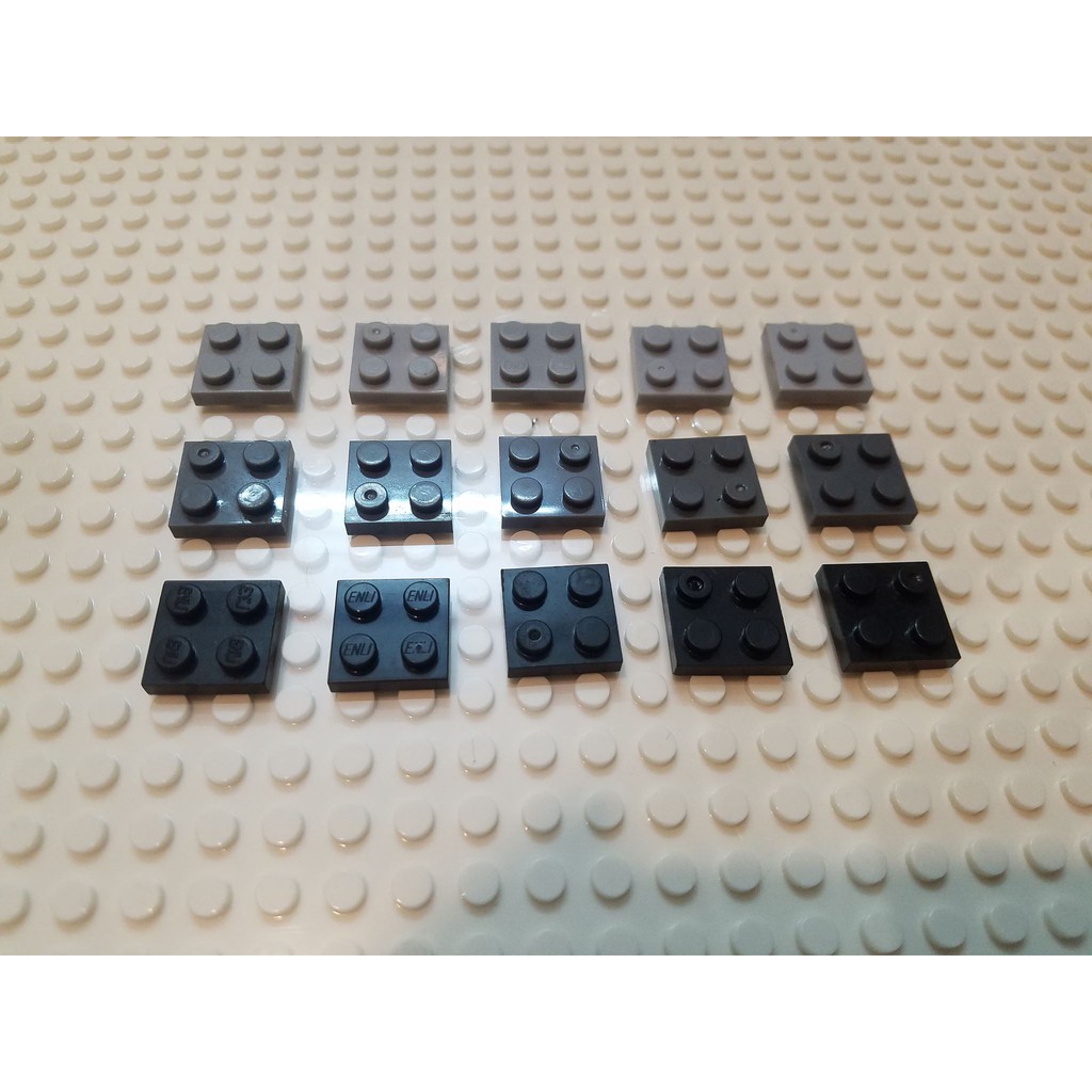 Lego part cơ bản 2x2 dẹt các màu sắc ( 20c )