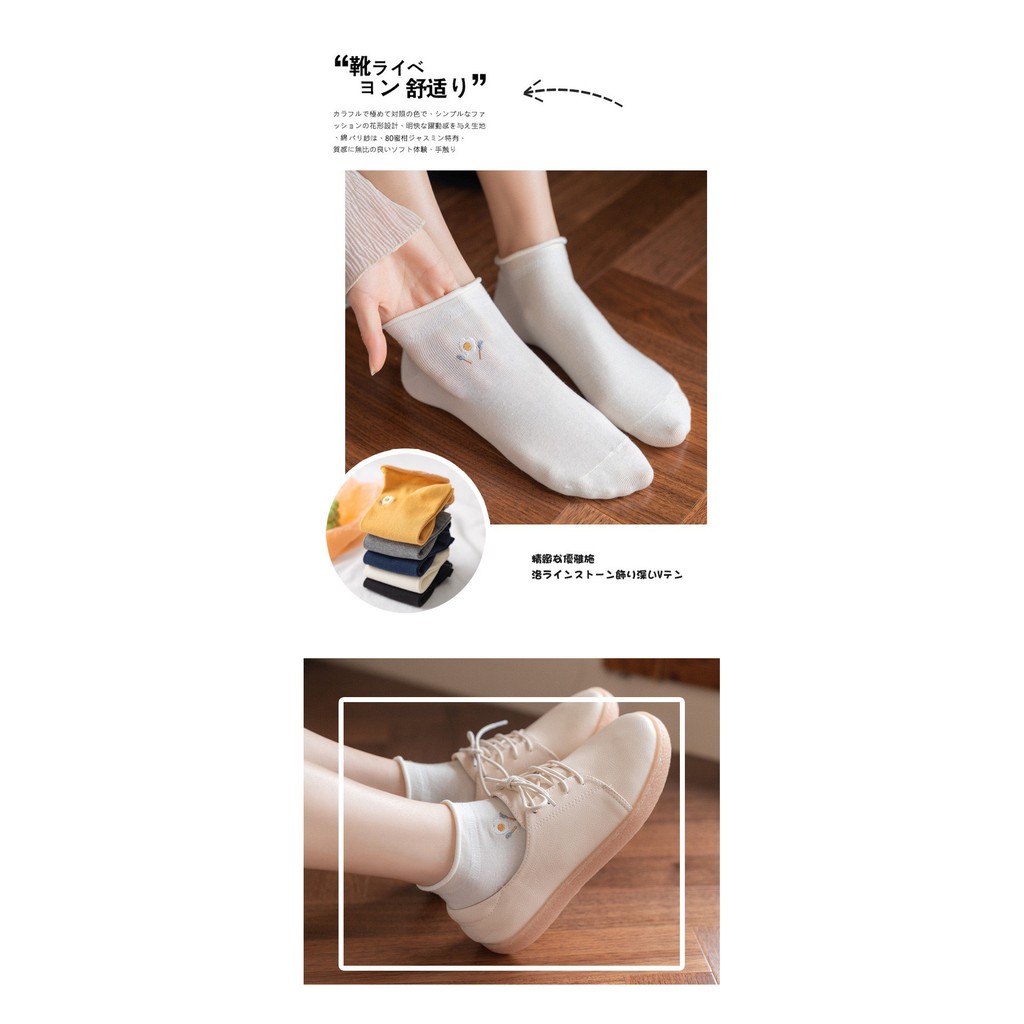 Vớ tất nữ hàn quốc in hình họa tiết đồ ăn TN53