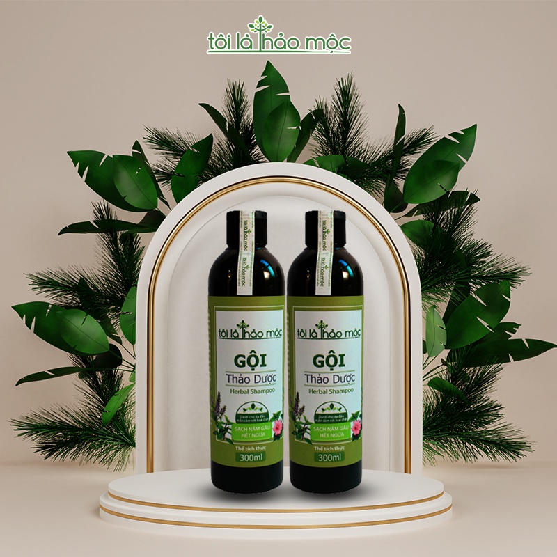 Dầu Gội Thảo Dược Tôi Là Thảo Mộc Sạch Gàu, Nuôi Dưỡng Tóc Chắc Khỏe