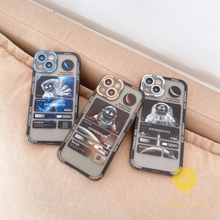 Ốp điện thoại họa tiết phi hành gia thích hợp cho iPhone 13 Pro Max 12 11 Mini X XS Max XR SE 8 Plus 7 6 6S