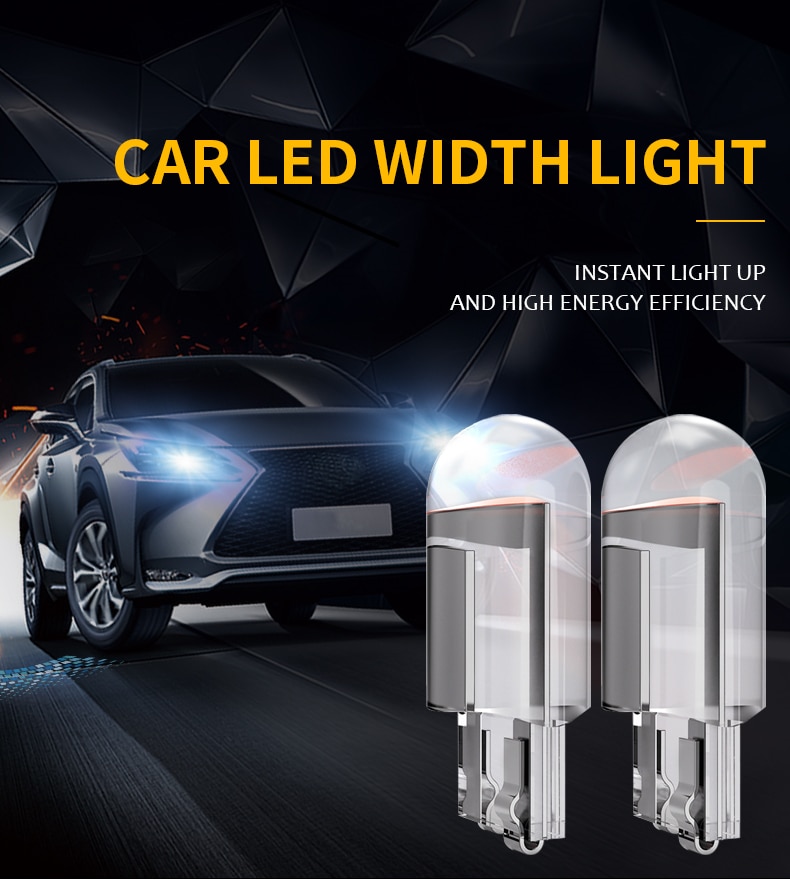 Đèn Led Gắn Biển Số Xe Hơi W5W 194 T10 3000k 6000k