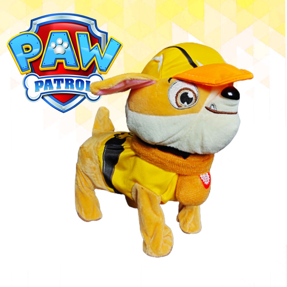 Đội chó cứu hộ chạy pin, Gấu bông cho bé hình đội chó cứu hộ bông