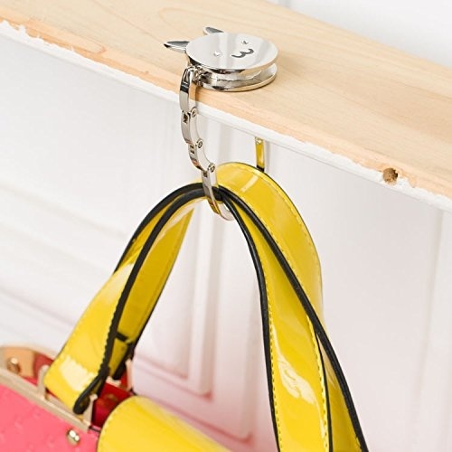 Purse Bag Cat Style Foldable Hanger Handbag Table Hook Holder
