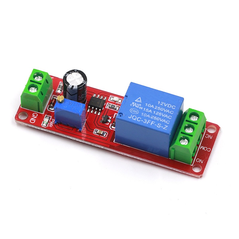 Set 3 Mô Đun Rơ Le Thời Gian NE555 DK555 DC 12V 0~10S