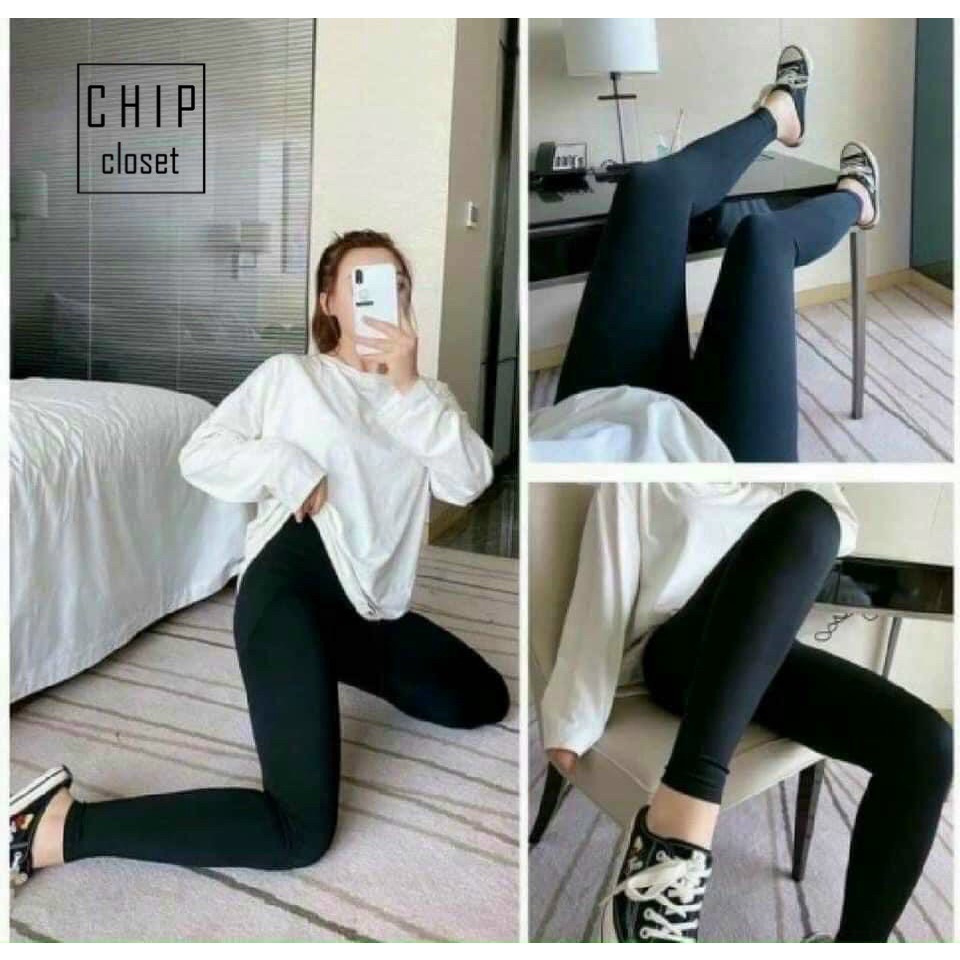 Quần Legging Dài Vải Co Dãn 4 Chiều - Quần Legging Nữ Nâng Mông Siêu Hothit LG001 | BigBuy360 - bigbuy360.vn