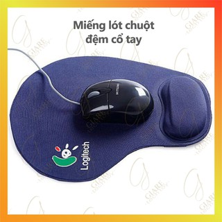 [CHUẨN SALE] - Miếng lót chuột có đệm tay Logitech