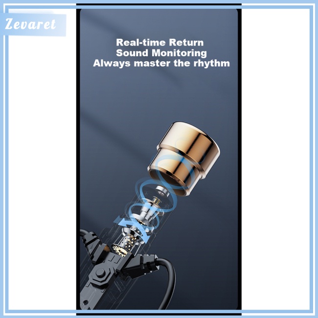 Tai Nghe Nhét Tai Zevaret Hi-fi Chống Ồn Kèm Mic