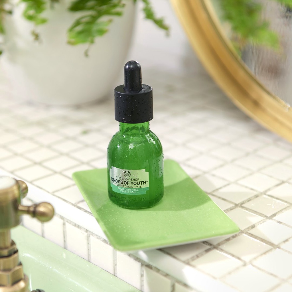 Serum chống nhăn ngăn ngừa lão hóa da the body shop drops of youth