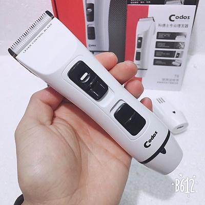 ❤Tông Đơ Cắt Tóc, Tăng đơ Codos T6, Máy Chính Hãng Codos, Hàng loại 1, Lưỡi Cắt Sắc Bén, Thiết Kế Tinh Tế --BẢO HÀNH 12T