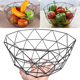 Rổ kim loại trang trí thiết kế độc đáo
