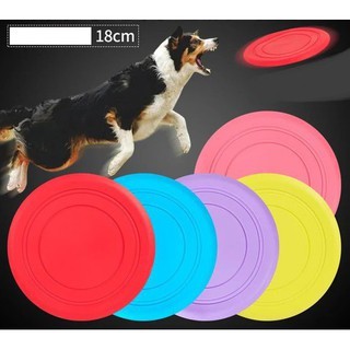 Đĩa nhựa chơi cho chó - đĩa bay huấn luyện cho chó - đồ chơi cho chó mèo an toàn