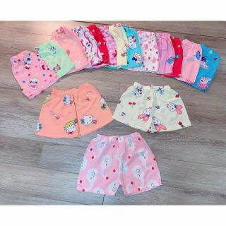 Set 10 quần đùi lanh lụa cho bé 4 đến 12kg