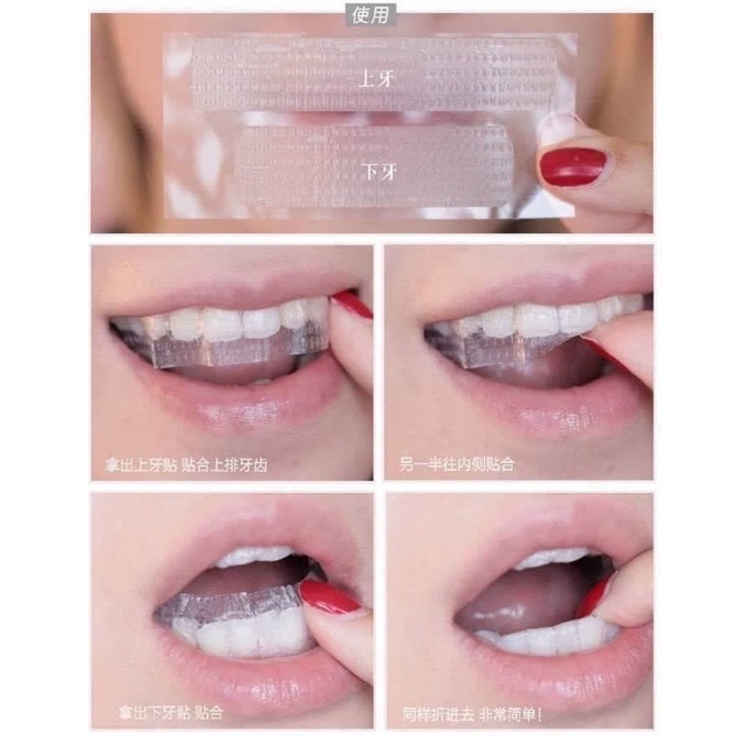 Miếng dán trắng răng OralB