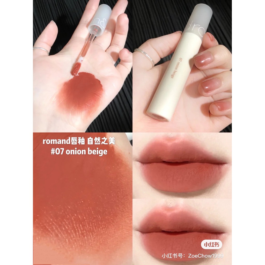 [Be Original] Son kem ROMAND SEE THROUGH MATTE TINT (Romand Hanbok)