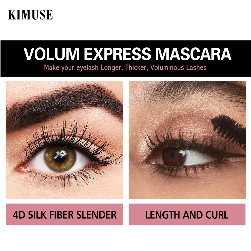 Mascara 4D KIMUSE làm dày mi chống thấm nước lâu trôi 8g AMPERE | BigBuy360 - bigbuy360.vn