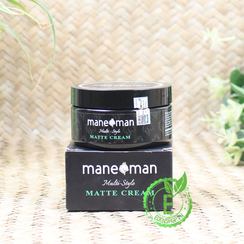 [ CHÍNH HÃNG - SHOP TPHCM] Sáp vuốt tóc nam Mane Man Matte Cream 80g | Hair Paste cao cấp nhập khẩu ÚC