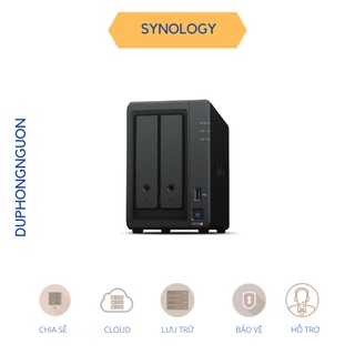 Thiết bị lưu trữ mạng NAS Synology DS720+ - Hàng chính hãng
