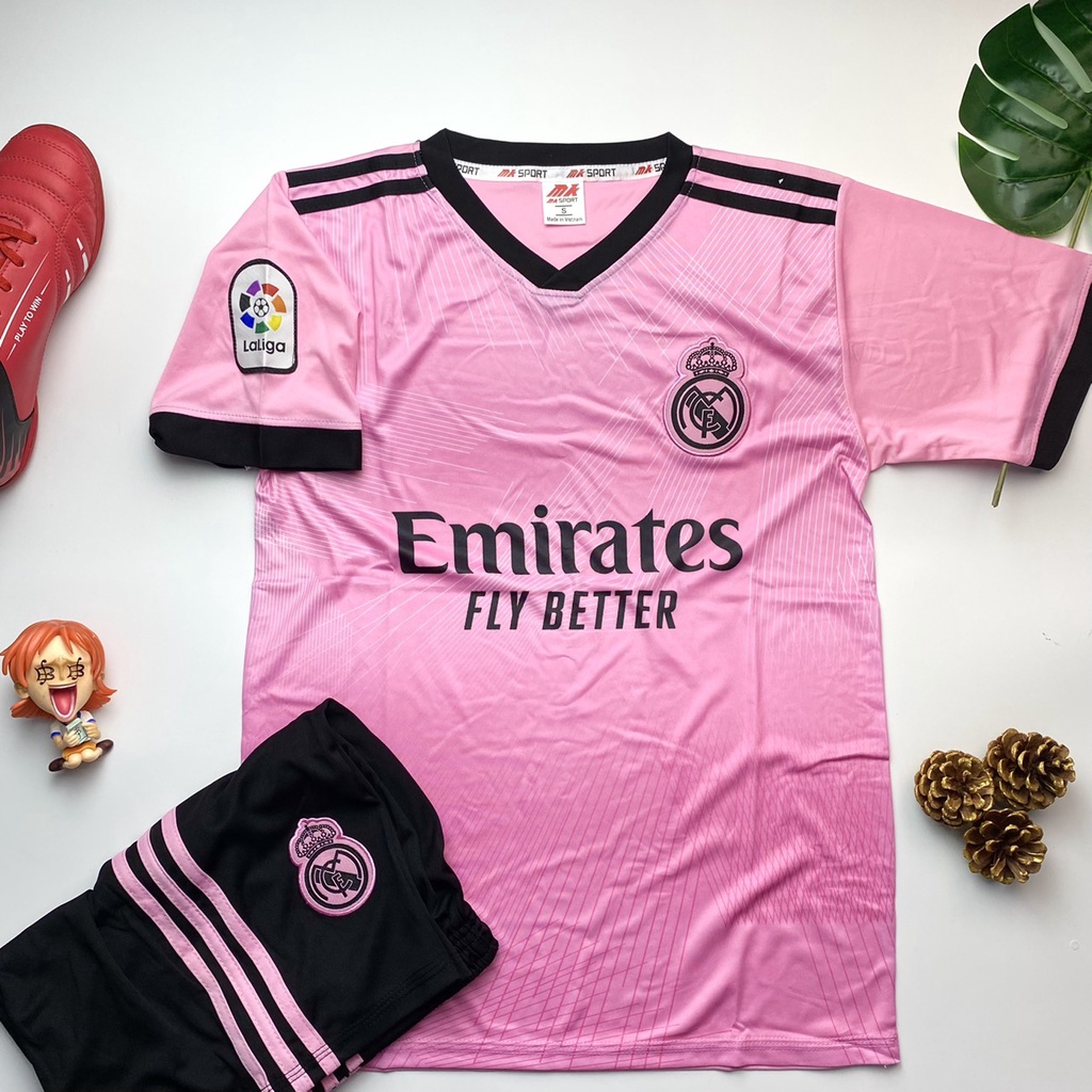 Bộ quần áo đá bóng REAL mùa 2022-2023 thấm hút mồ hôi tốt - ViKi Sport
