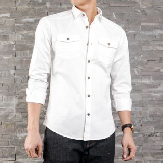 5 MÀU ÁO DENIM"CỔ BẺ"HÀNG VN-XK