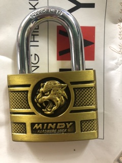Ổ khoá Mindy giả cổ càng ngắn 5,6 phân