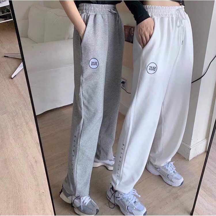 Quần Thun Jogger 3 Màu Unisex 🍀FREESHIP🍀 Quần Thun 2 Kiểu Ống Suông, Chun Bo 3 Màu Unisex