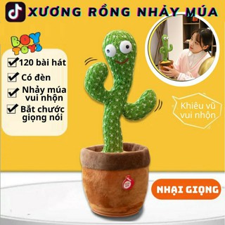 xương rồng biết hát 120 bài, nhảy múa, nhại tiếng người